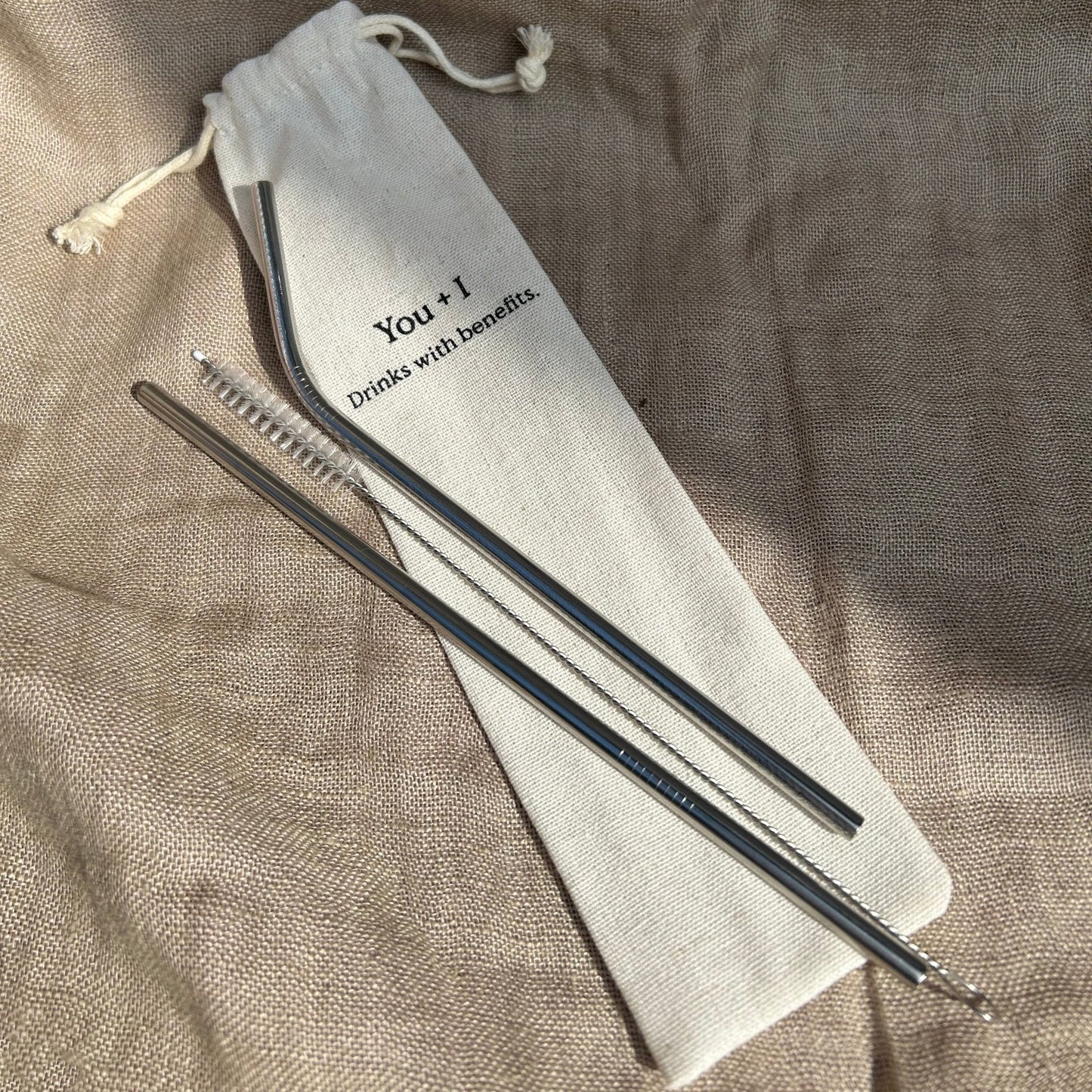 Reusable Straw Set - You + I