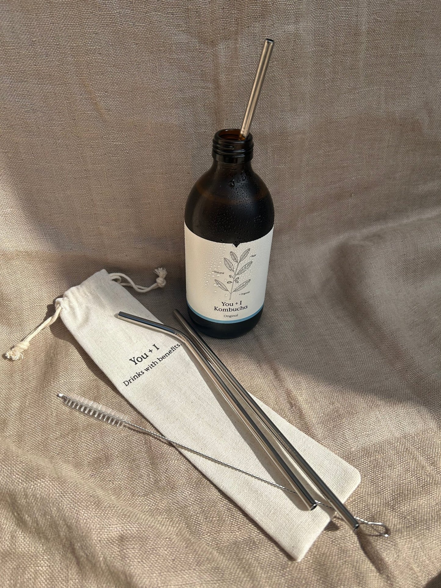 Reusable Straw Set - You + I