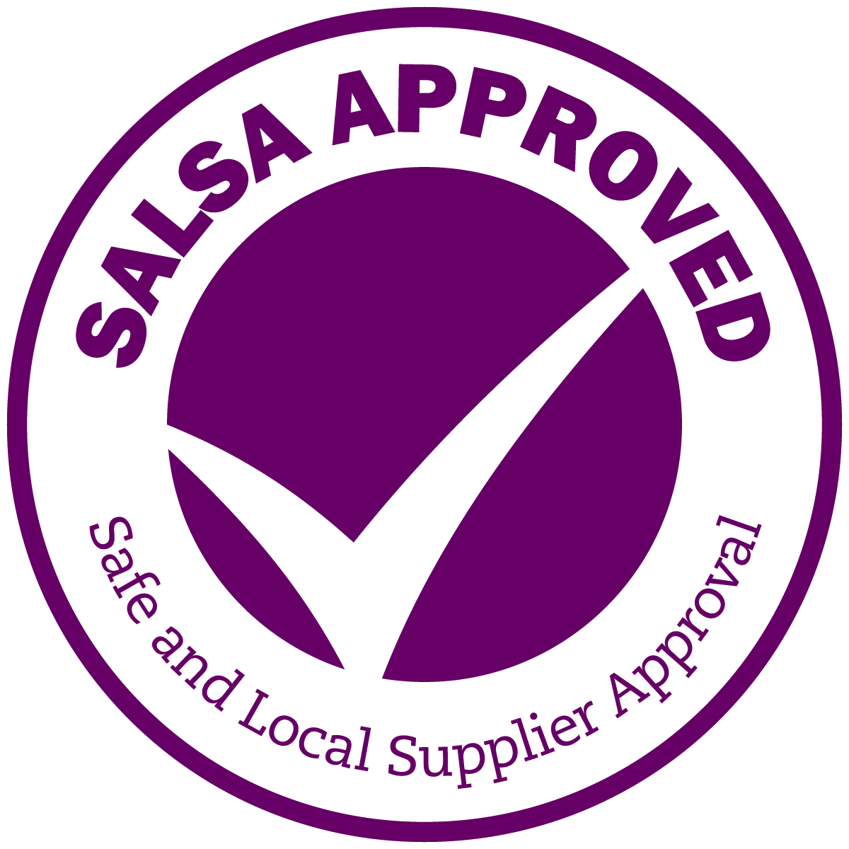 SALSA — Safe and Local Supplier Approval logo